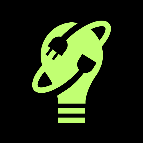 Yellow and Black Modern Light Logo 2